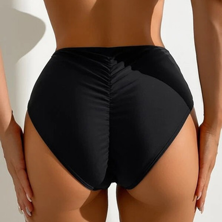 Calzon De Bikini Push Up Tiro Alto 2