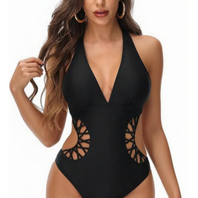 Trikini Negro, Traje De Baño - Trinidad 4