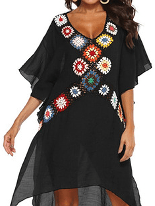 Salida De Playa, Vestido Talla Grande