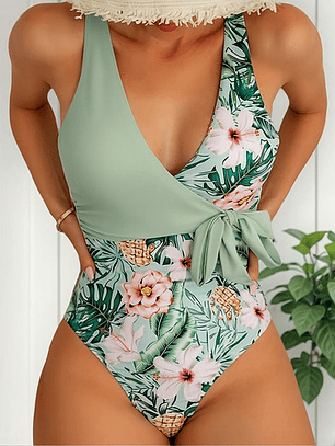 Traje De Baño Entero - Tropical