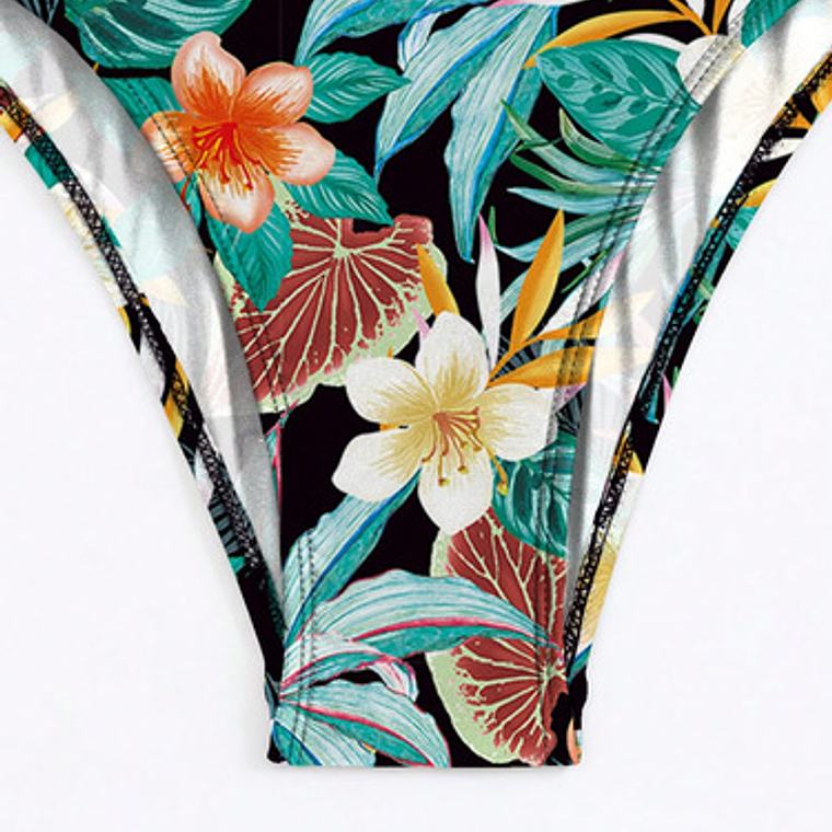 Traje De Baño Entero Con Control De Abdomen - Camila 3