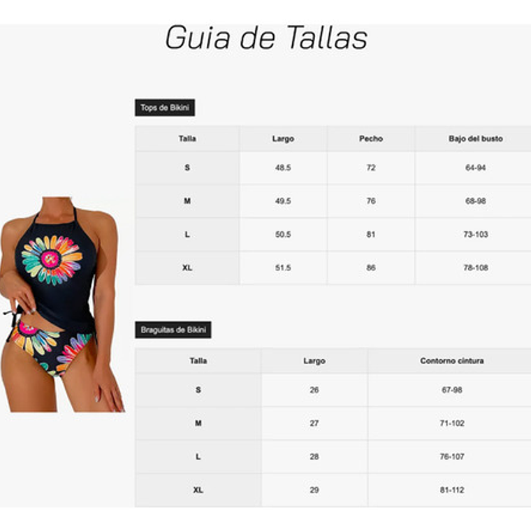 Tankini Traje De Baño - Florencia 5