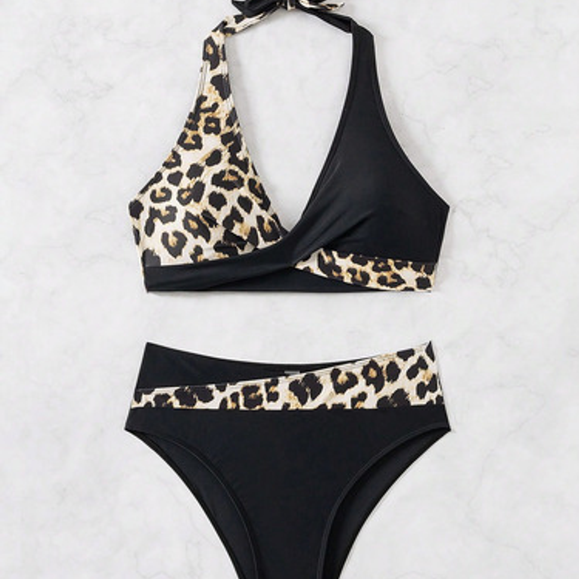 Bikini Tiro Alto, Traje De Baño De 2 Piezas - Valeria 4