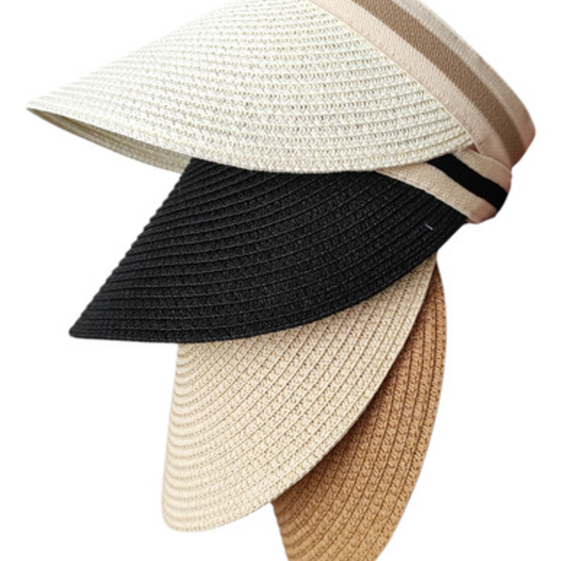 Sombrero Tipo Vincha Y Visera, Playa O Piscina 3