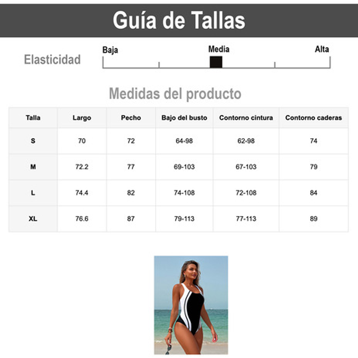 Traje De Baño Deportivo, Traje De Baño Entero - Alicia 5