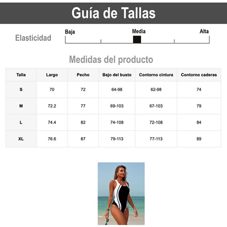Traje De Baño Deportivo, Traje De Baño Entero - Alicia 5