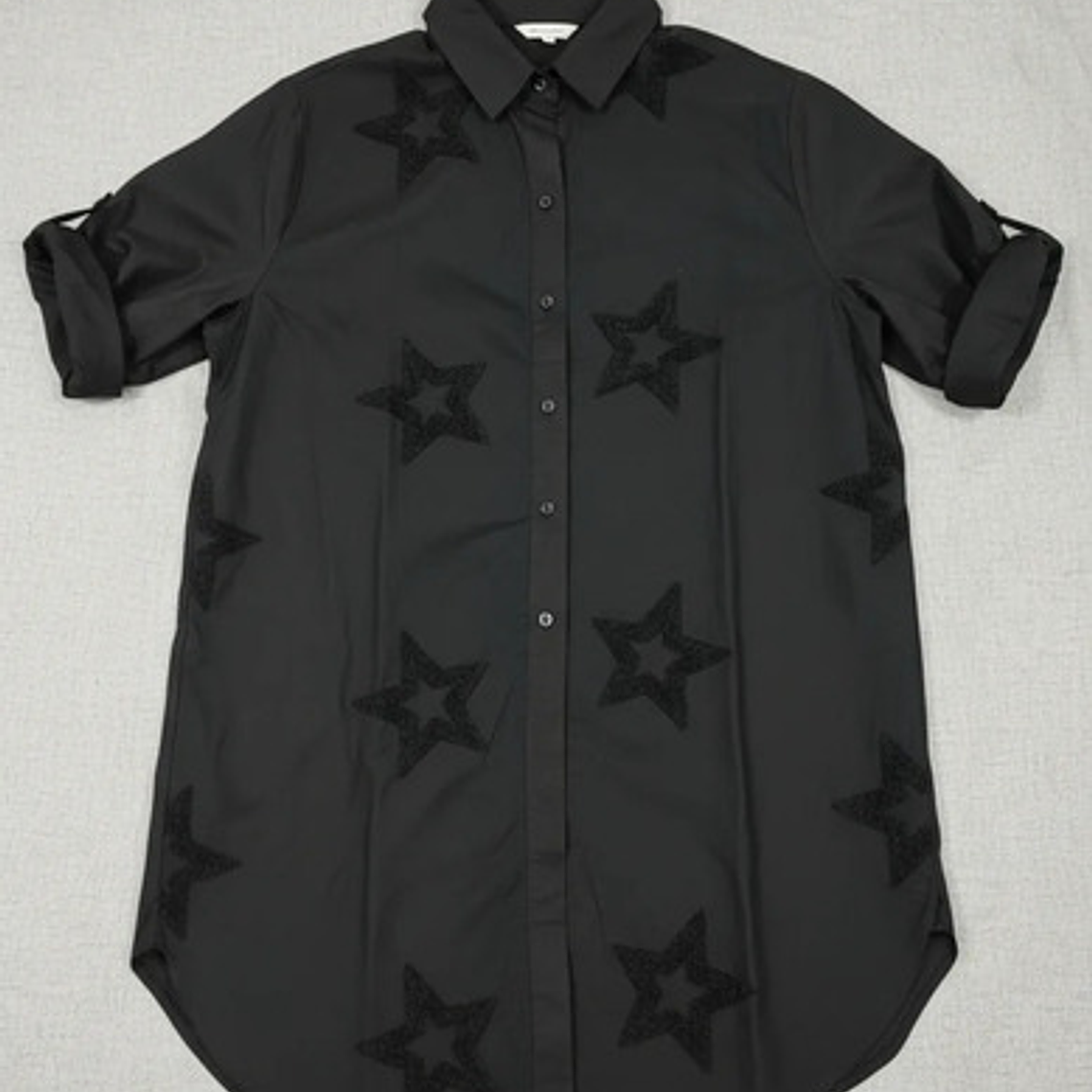 Salida De Playa O Piscina, Camisa Oversize Estrellas 5