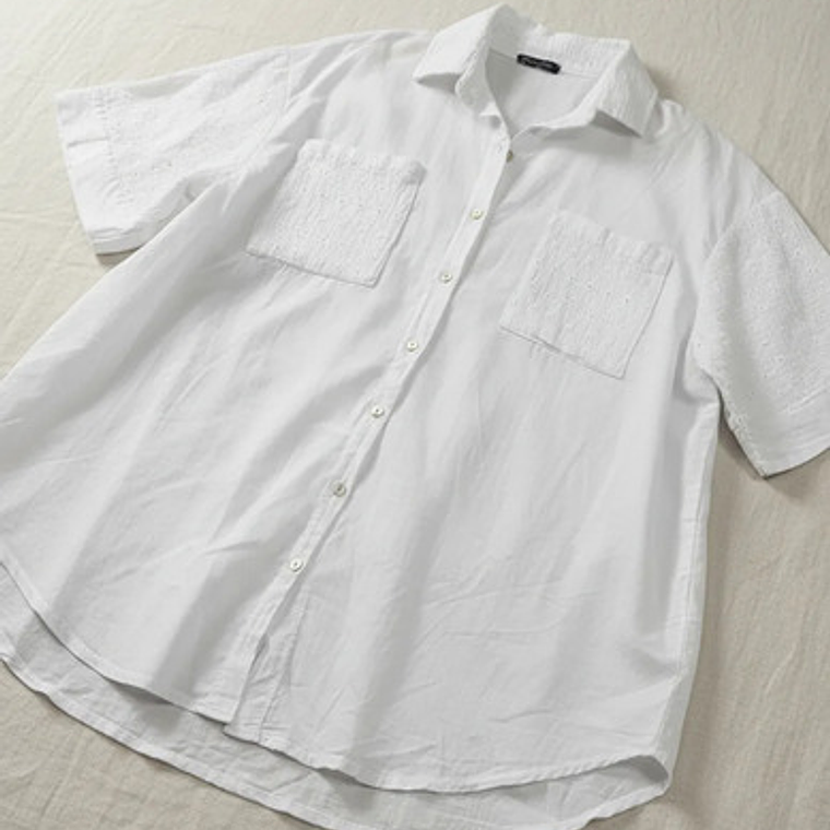 Salida De Playa O Piscina, Camisa Oversize Italiana 2