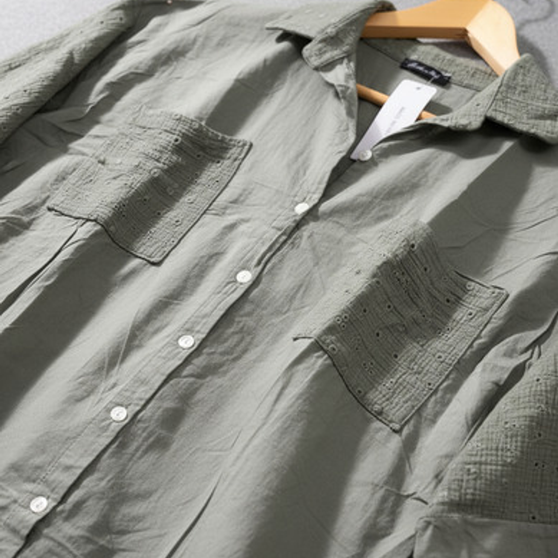 Salida De Playa O Piscina, Camisa Oversize Italiana 7