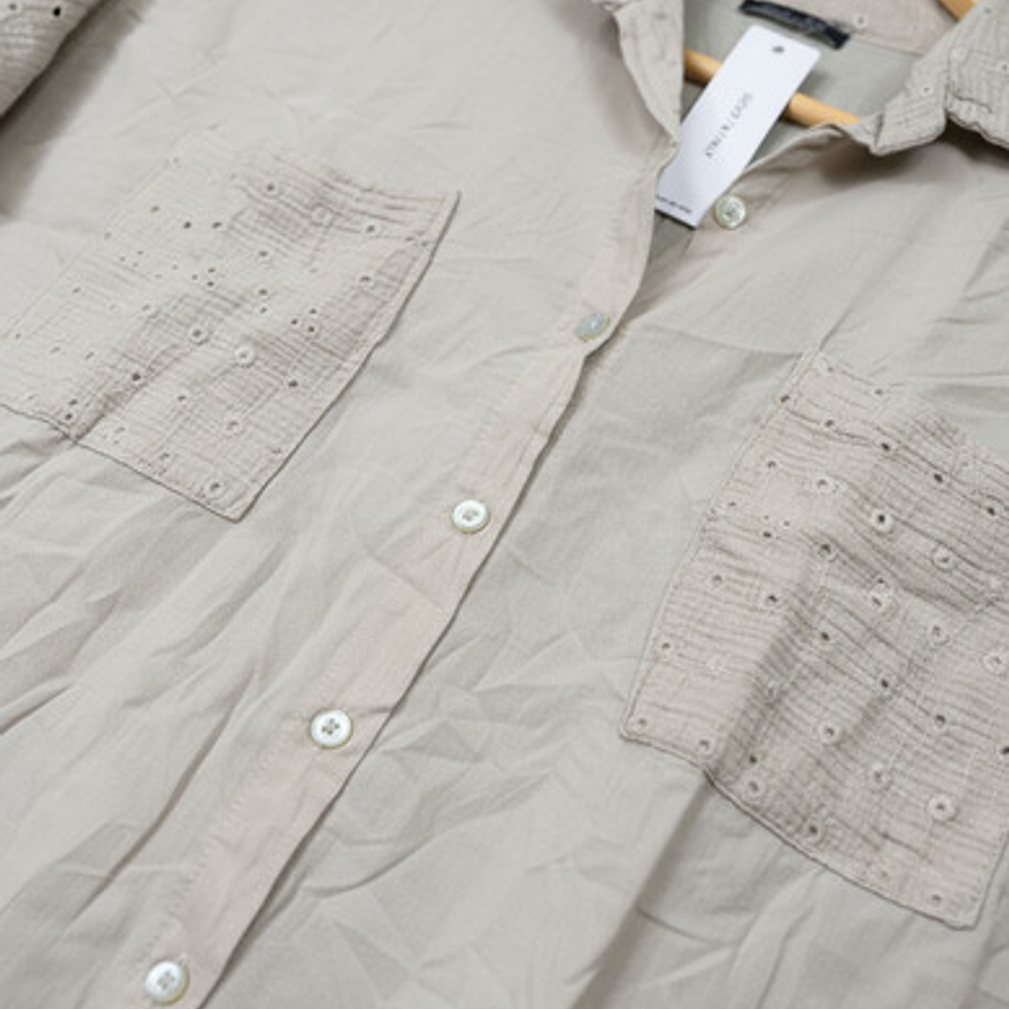 Salida De Playa O Piscina, Camisa Oversize Italiana 13