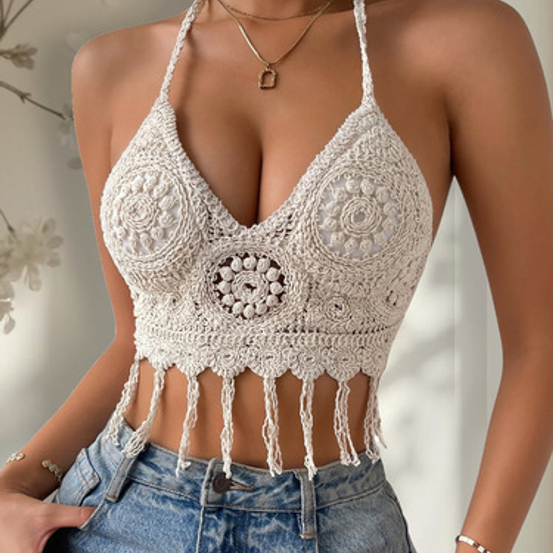 Top Tejido Tipo Crochet - Nataly 3