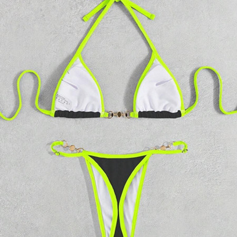 Bikini Tipo Tanga Fluor - Flu01 8