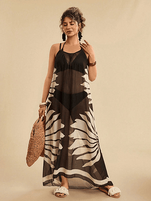 Salida De Playa, Vestido Playero O Piscina Curvy - Cony