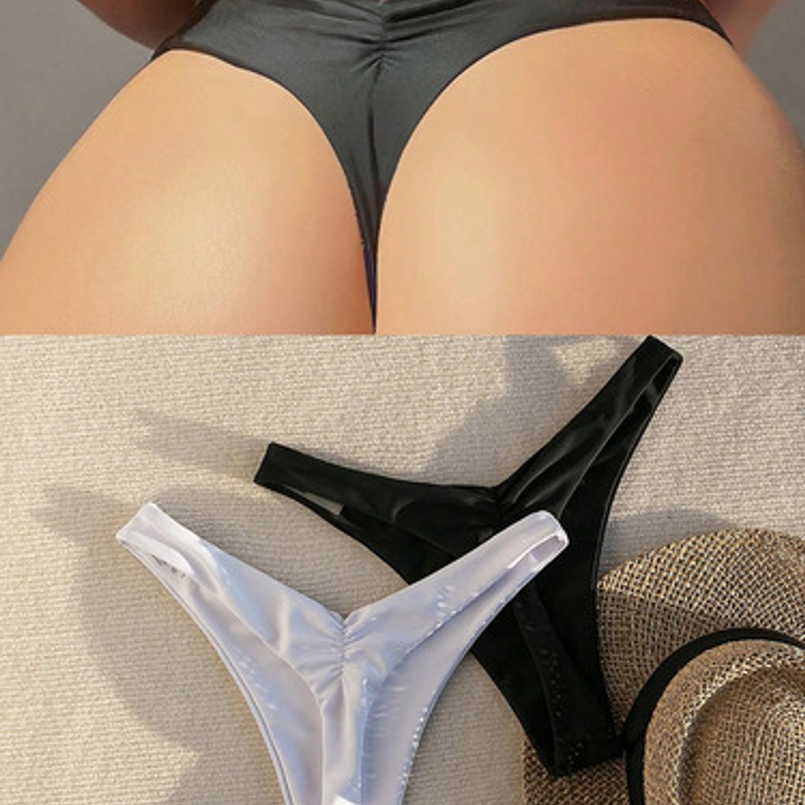 Calzon De Bikini Tipo Push Up Colaless - Romina 1