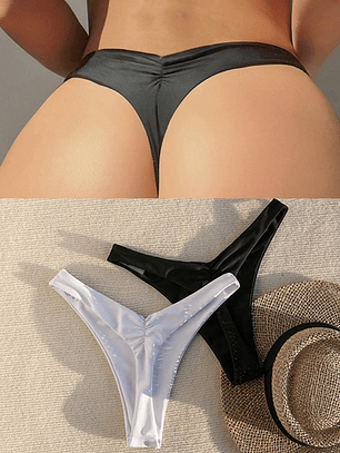 Calzon De Bikini Tipo Push Up Colaless - Romina