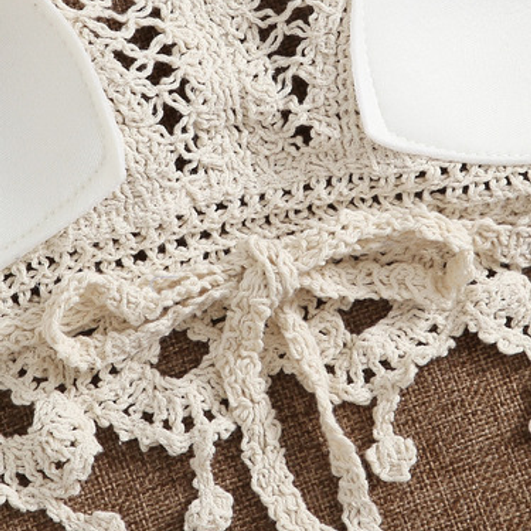 Top Tejido Tipo Crochet - Bianca 4