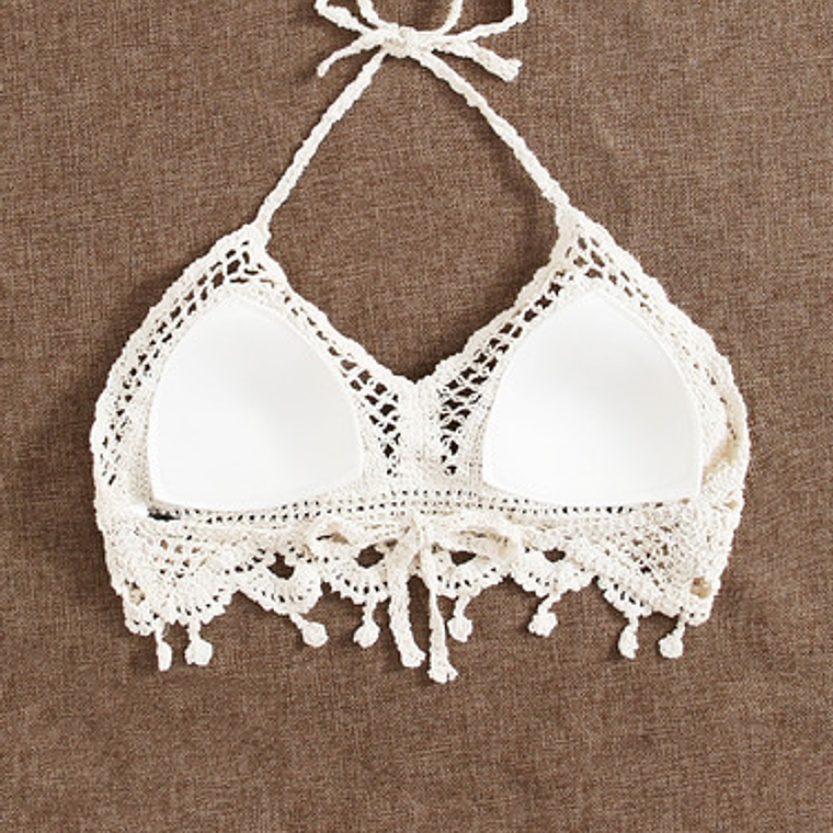 Top Tejido Tipo Crochet - Bianca 6