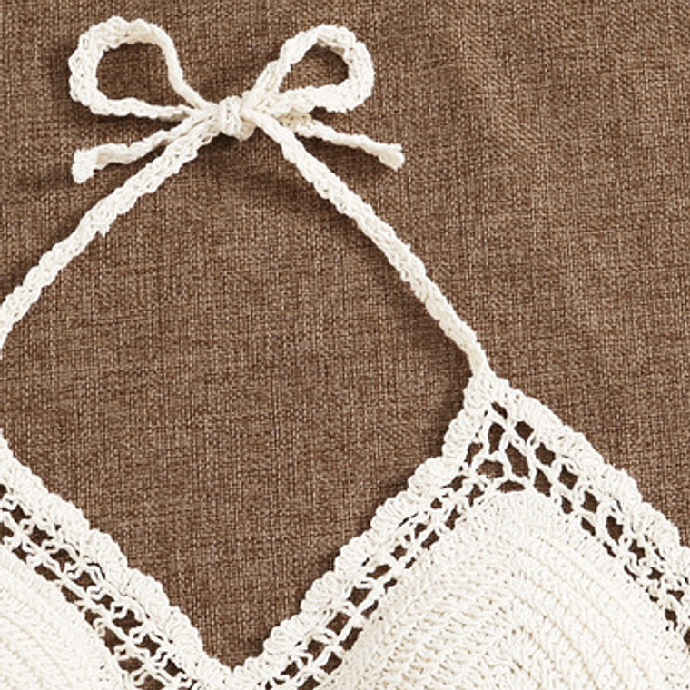 Top Tejido Tipo Crochet - Bianca 7