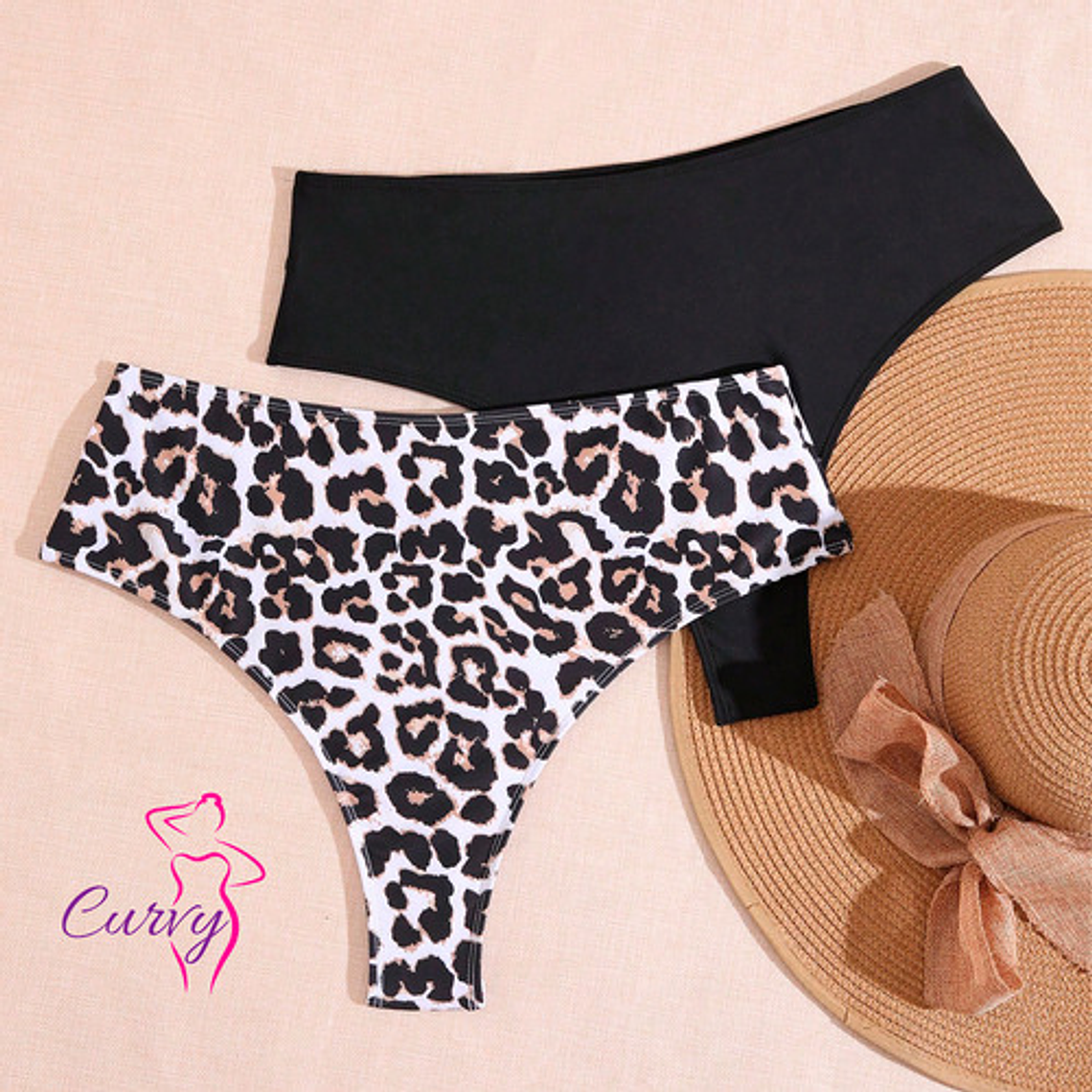 Calzon De Bikini Push Up Curvy - Bella 4