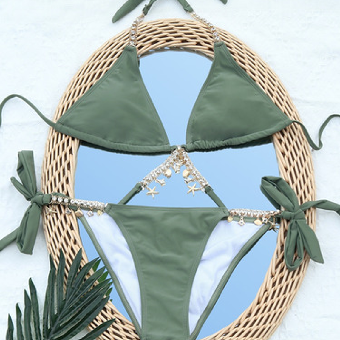 Bikini Tipo Tanga Push Up, Traje De Baño 2 Piezas - Ariadna 4