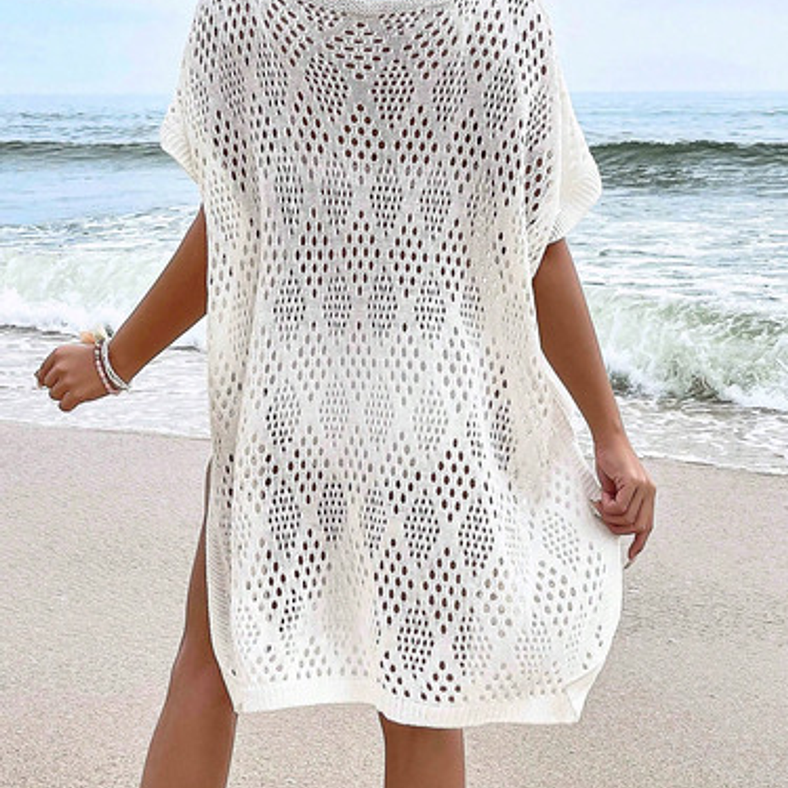 Salida De Playa, Vestido Playa O Piscina Talla Curvy - Naomi 2