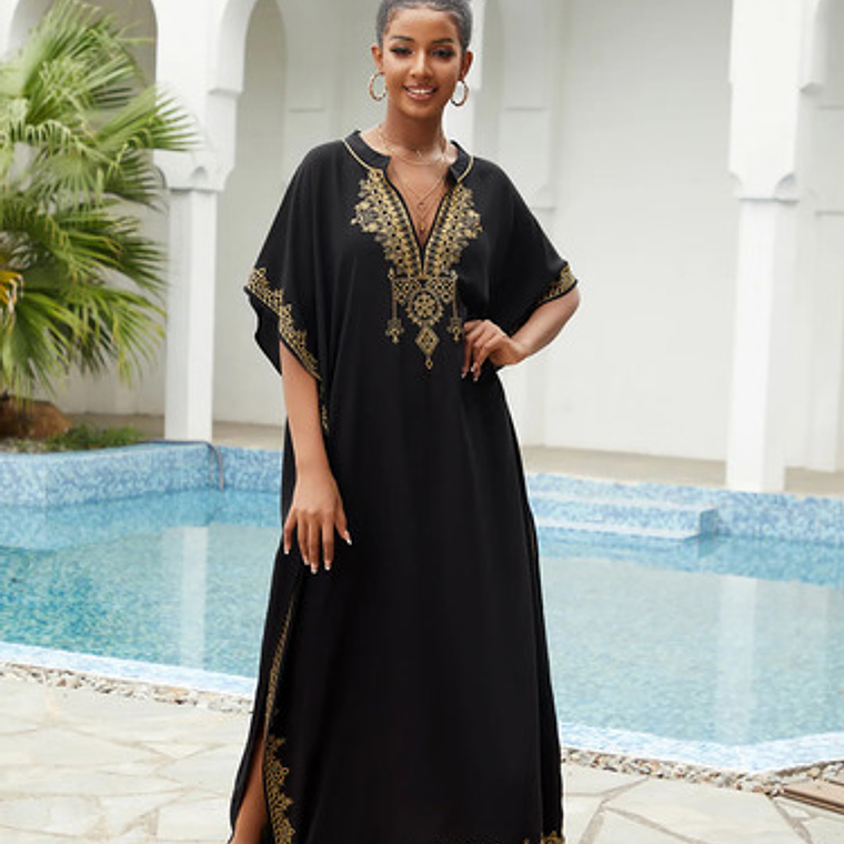 Tunica Olgada, Vestido De Playa - Tni#01 1