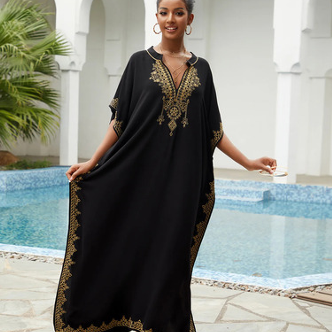 Tunica Olgada, Vestido De Playa - Tni#01 8