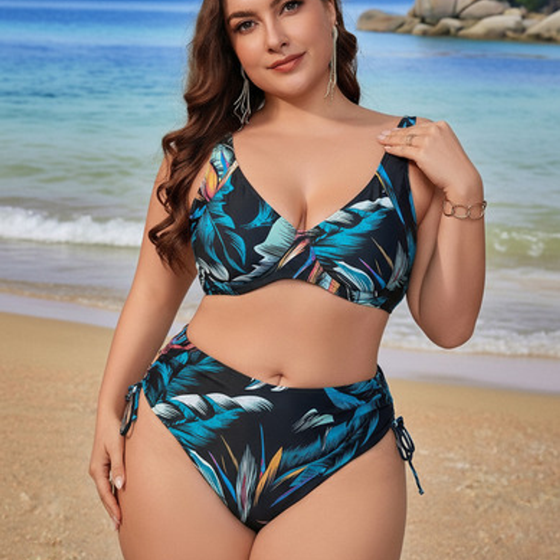 Bikini Tallas Curvy, Traje De Baño Curvy - Bella 1