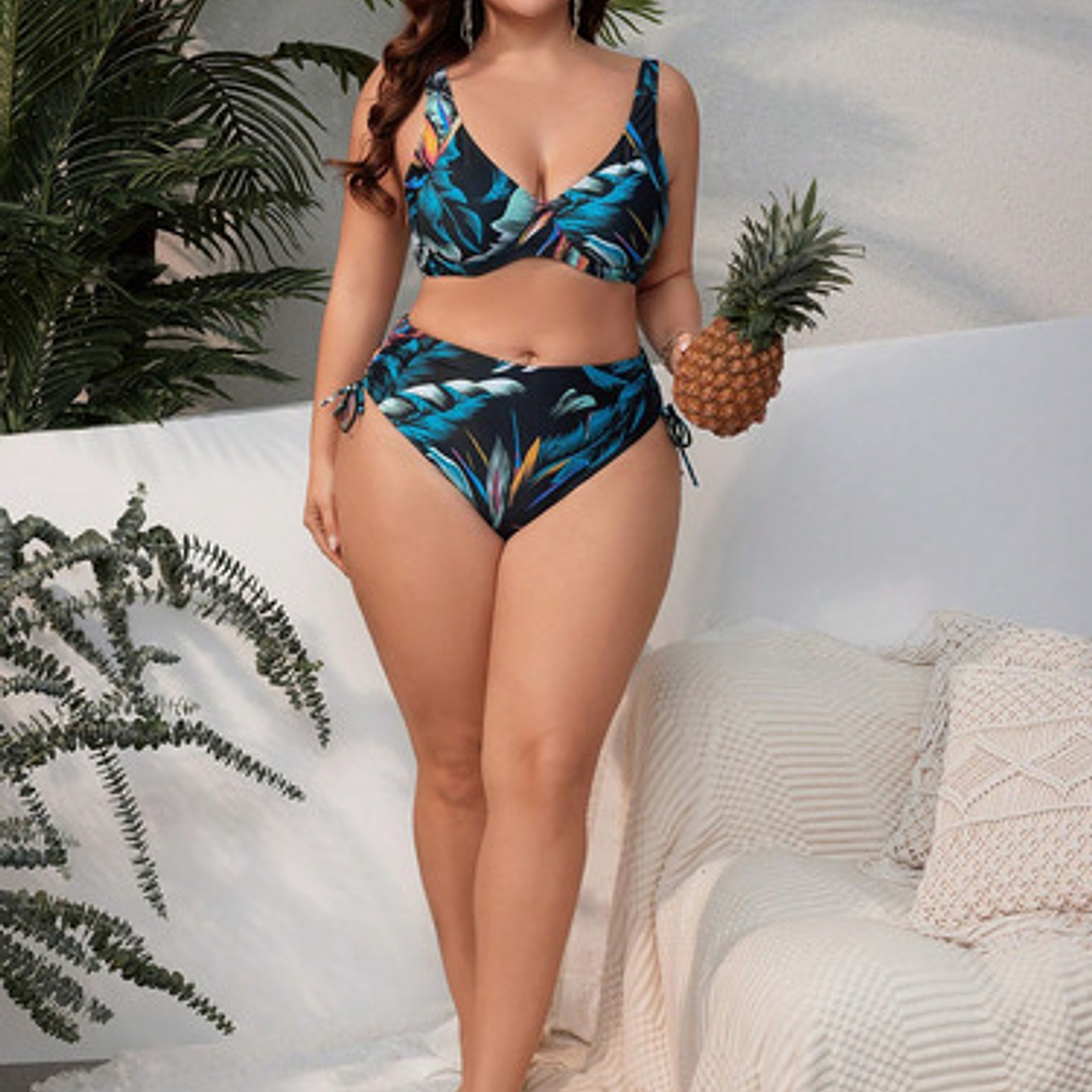 Bikini Tallas Curvy, Traje De Baño Curvy - Bella 4