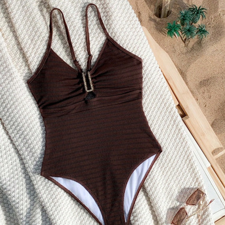 Traje De Baño Entero, Una Pieza - Raquel 4