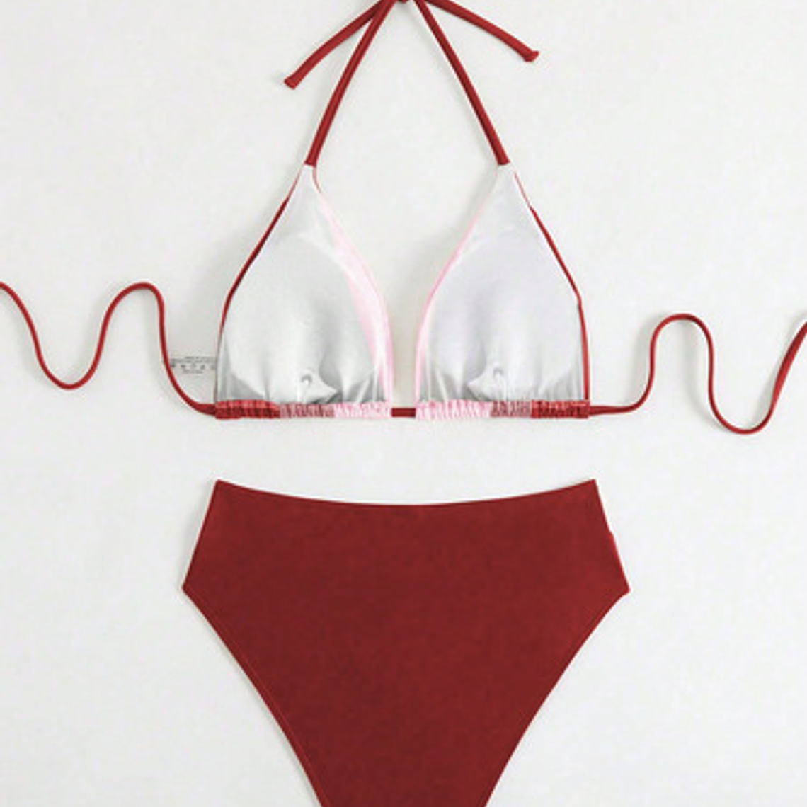 Traje De Baño, Bikini 2 Piezas, Top Y Tanga  - Agus 5