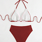 Traje De Baño, Bikini 2 Piezas, Top Y Tanga  - Agus - Miniatura 5