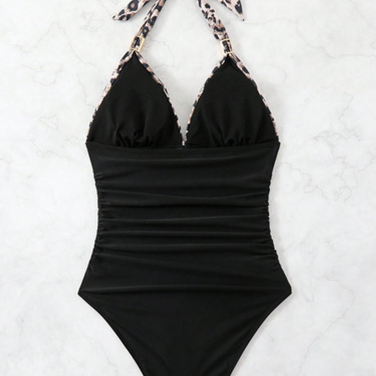 Traje De Baño Entero Con Control De Abdomen - Garota 2