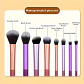 Set de 8 brochas de maquillaje | ALMENDRA - Miniatura 2