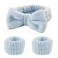 Set de diadema y muñequeras para rutina facial | ALMENDRA - Miniatura 6