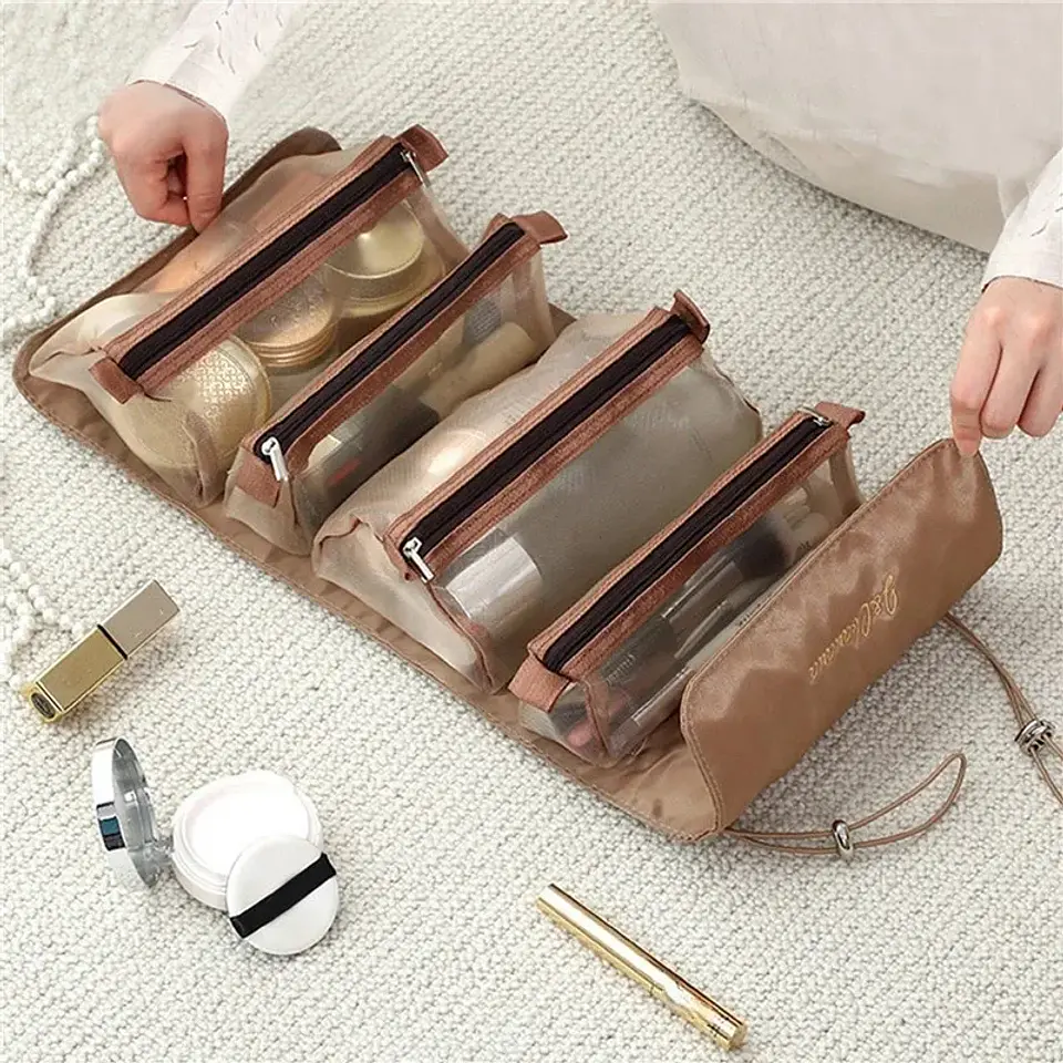 Organizador de viaje desmontable 4 en 1 | ALMENDRA 2