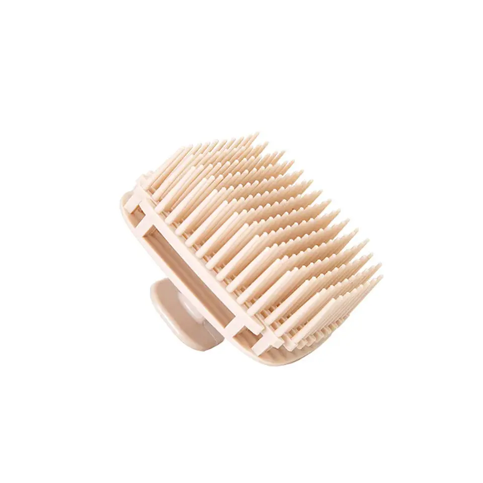 Cepillo manual para lavado del cabello, tono claro | ALMENDRA 1