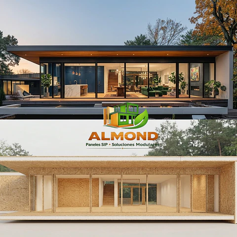KIT ALMOND PANEL SIP 100 M2