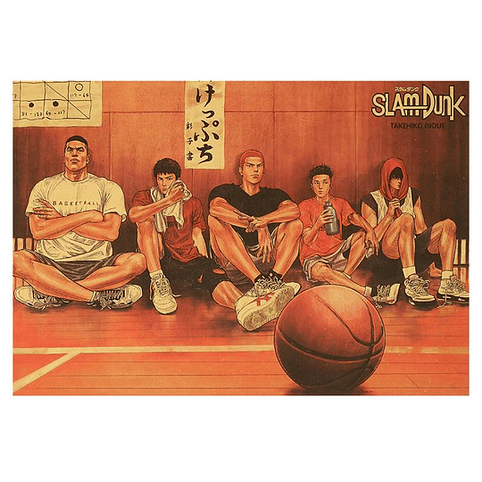 POSTER ANIME SLAM DUNK 50x35CM