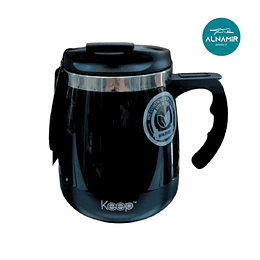 Tazón Térmico KEEP Outdoor Negro 400ml