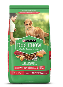 Dog Chow - Adulto - Razas Medianas y Grandes - Carne
