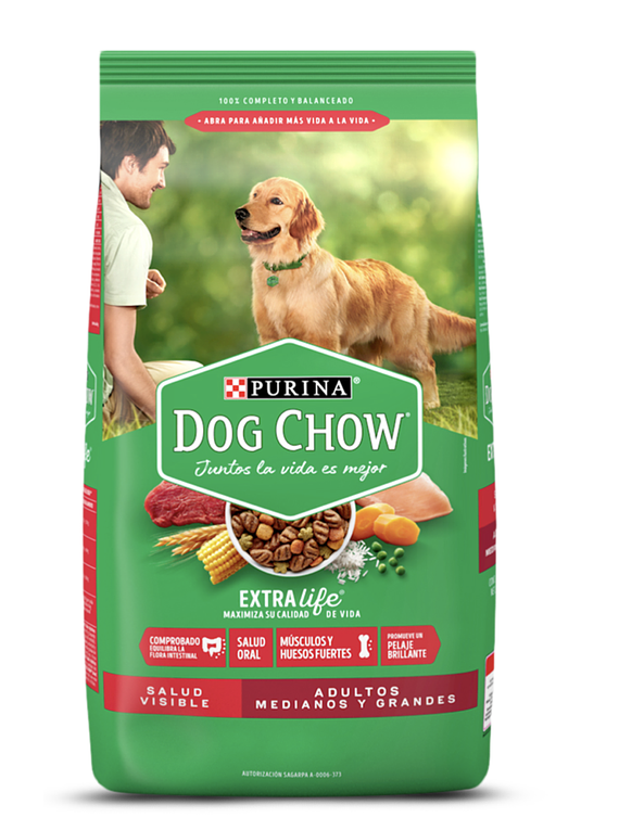 Dog Chow - Adulto - Razas Medianas y Grandes - Carne