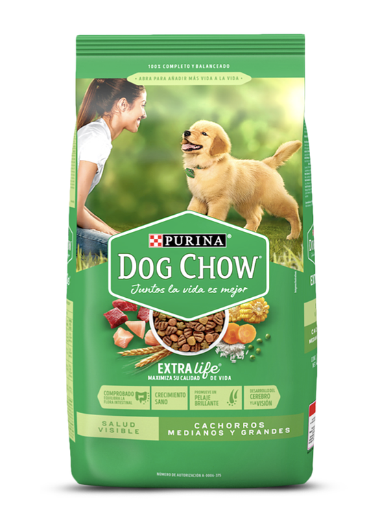 Dog Chow - Perros Cachorros Razas Medianas y Grandes
