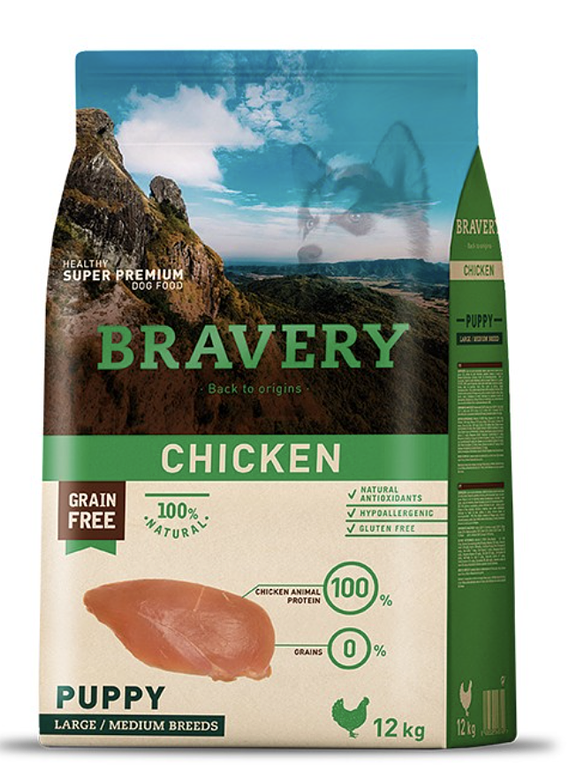 Bravery - Chicken - Cachorro Raza Grande Y Mediana