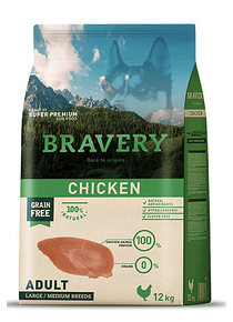 Bravery - Chicken - Adult Large and Medium Breed