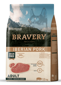 Bravery - Iberian Pork - Adult - Large and Medium Breed