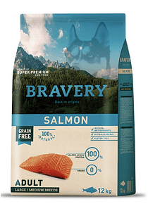 Bravery - Salmon Adult Large/Medium Breeds