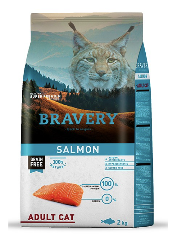 Bravery - Salmon - Adult Cat