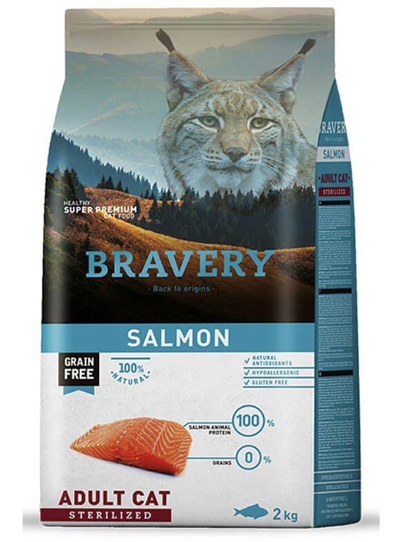 Bravery - Salmon - Adult Cat Sterilized