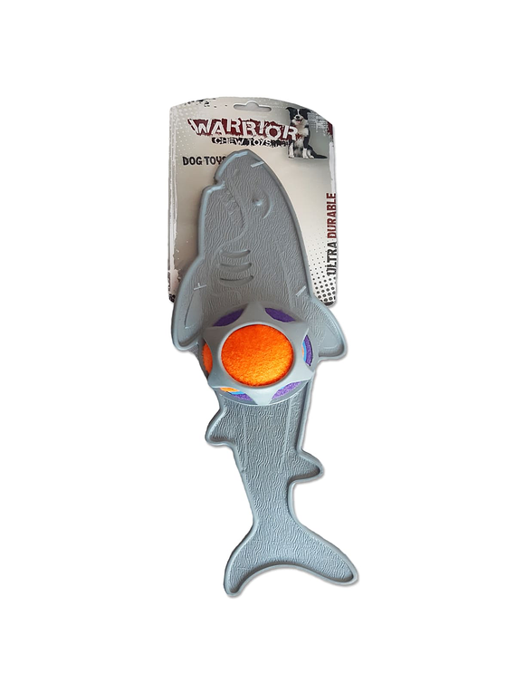 Tiburón De Caucho Con Pelota - Warrior